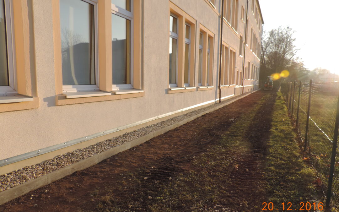 Fassadenneugestaltung Produktionsgebäude Firma Binder