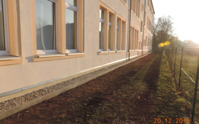 Fassadenneugestaltung Produktionsgebäude Firma Binder